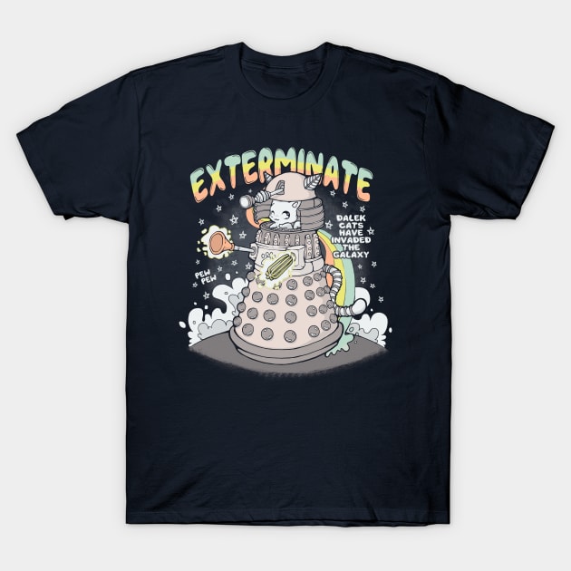 DalekCat T-Shirt by xMorfina